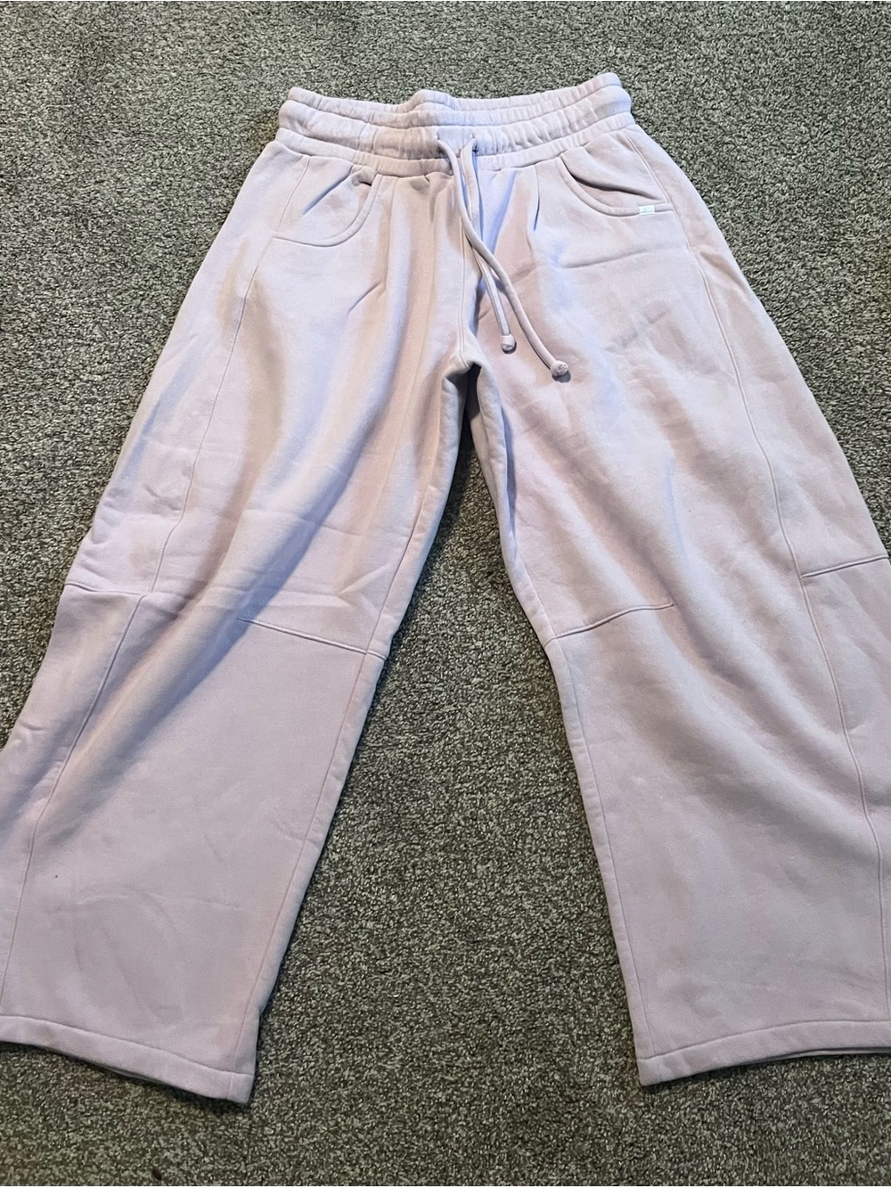 Urban Outfitters Lavender Wide Leg barrel Sweatpants M